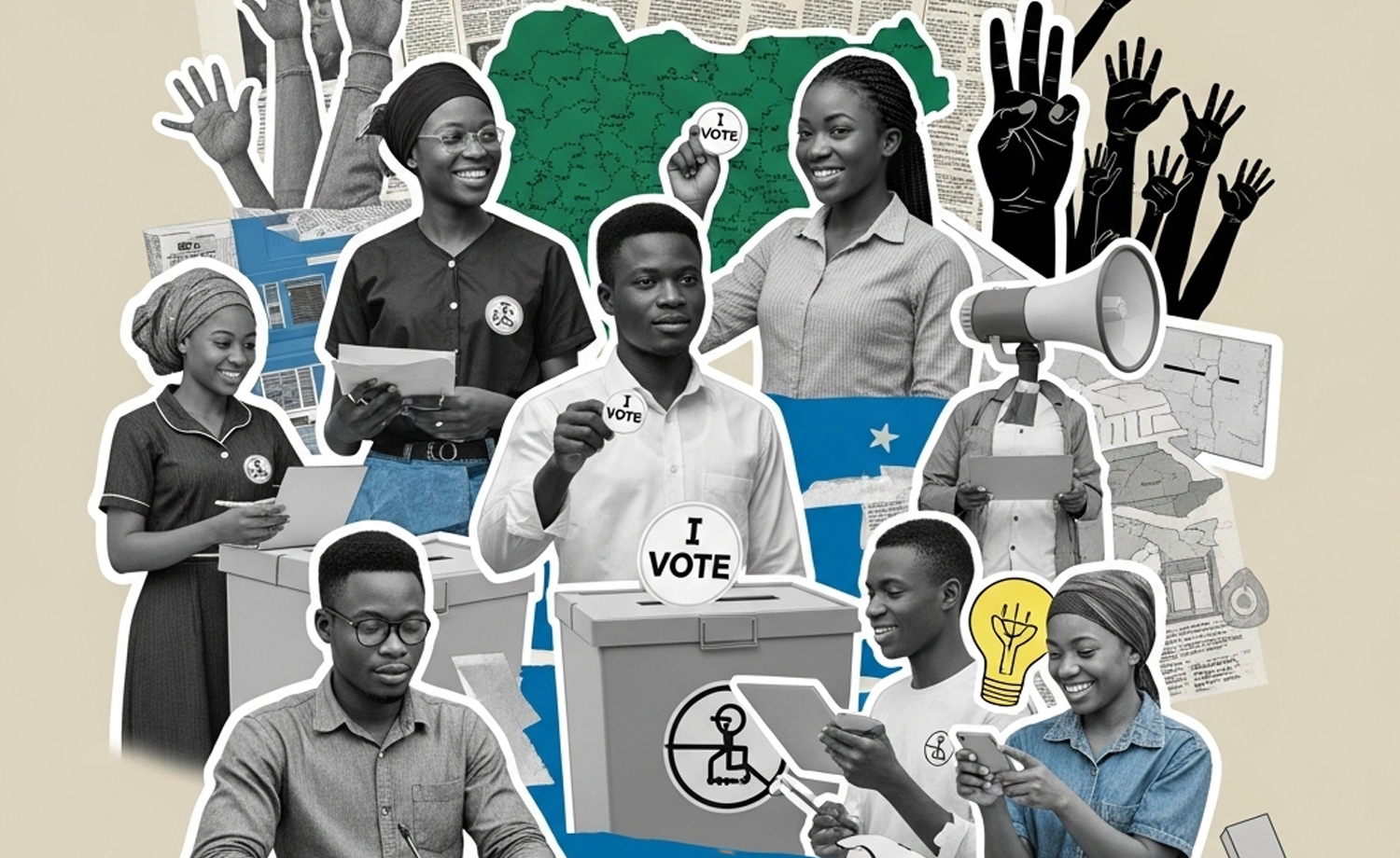 Civic imagination collage